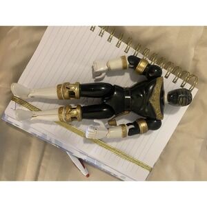 Vintage 8" Mighty Morphin Power Ranger  Action Figure Black 1994